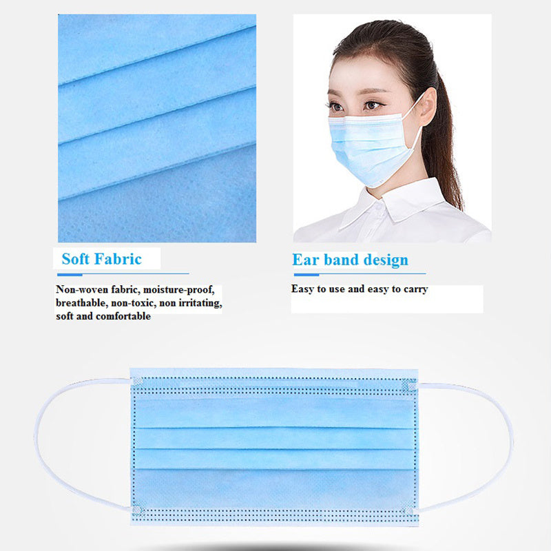 Professional Medical Mask Disposable 3-Ply Face Mask Antiviral Medical-Surgical Mask Professional Medical Mask Disposable 3-Ply Face Mask Antiviral Medical-Surgical Mask